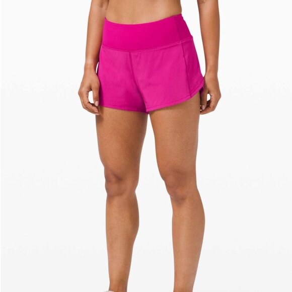 NWT Lululemon Speed Up MR Short 4" *Lined - Ripened Raspberry Size 8 - Picture 8 of 11